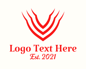Venture - Minimalist Letter V Shield logo design