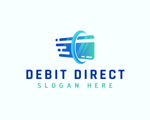 Debit - Fast Atm Card logo design