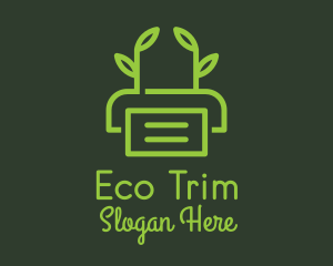 Eco Friendly Printer logo design