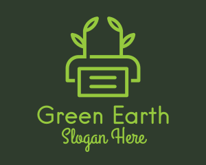 Eco Friendly - Eco Friendly Printer logo design