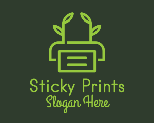 Eco Friendly Printer logo design