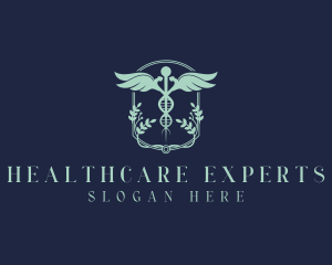 Caduceus Medical Hospital logo design