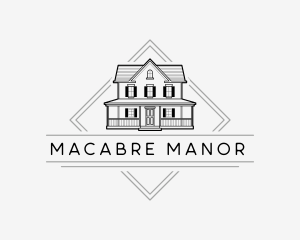 Mansion Manor Realty logo design