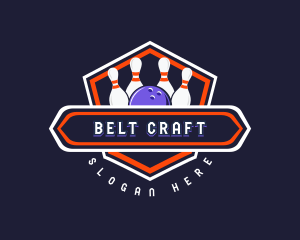 Sports Bowling Tournament logo design