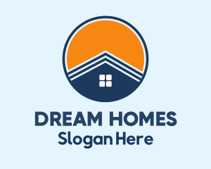 Home Realtor Emblem  logo design