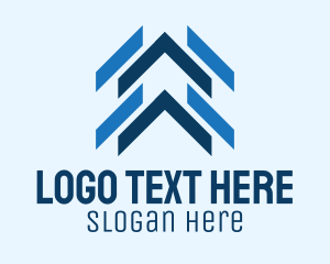Upload - Blue Home Construction logo design