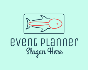 Fish Restaurant Outline  Logo