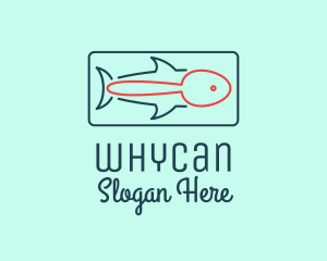 Fish Restaurant Outline  Logo