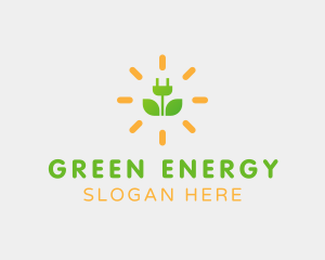 Eco Plug Socket logo design