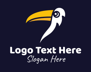 Zoological Park - Toucan Wildlife Bird logo design