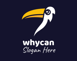 Travel Blogger - Toucan Wildlife Bird logo design
