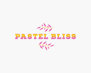 Pastel Leaf Boutique logo design