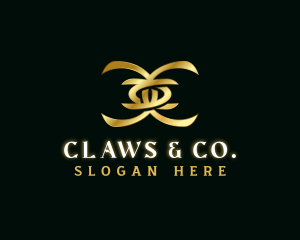 Luxury Jewelry Letter C logo design