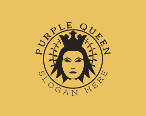 Royal Queen Pageant  logo design