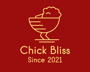 Chick - Chicken Bowl Restaurant logo design