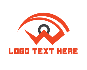 Red Eye - Spy Red Eye logo design