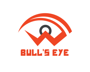 Spy Red Eye logo design