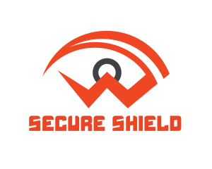 Guard - Spy Red Eye logo design