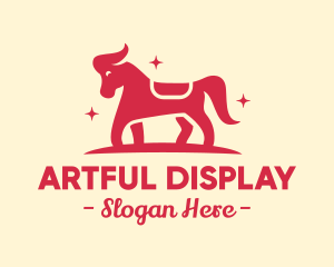 Star Horse Pony logo design