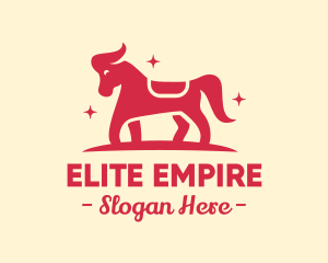 Star Horse Pony logo design