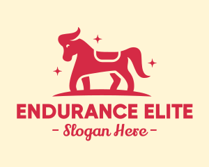 Star Horse Pony logo design