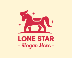 Star Horse Pony logo design