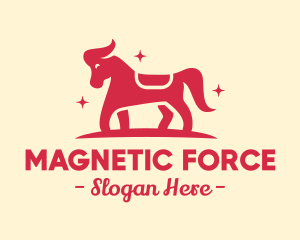 Star Horse Pony logo design