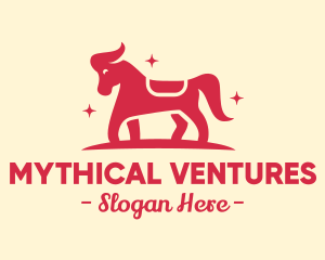 Myth - Star Horse Pony logo design