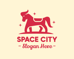 Star Horse Pony logo design