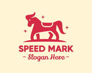 Star Horse Pony logo design