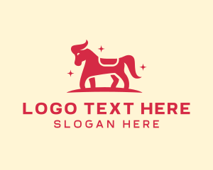 Star - Star Horse Pony logo design