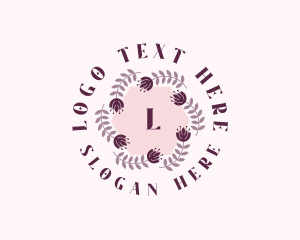 Events Place - Floral Beauty Spa logo design
