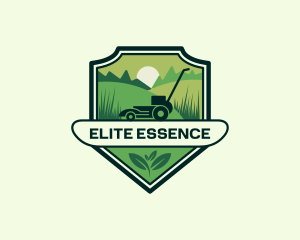 Lawn Care - Lawn Grass Mower logo design