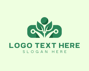 Herbal Medicine Pill Logo