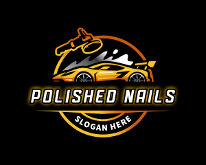 Car Garage Detailing logo design