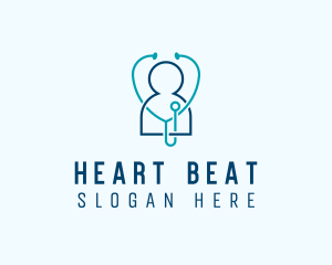 Stethoscope - Healthcare Clinic Stethoscope logo design