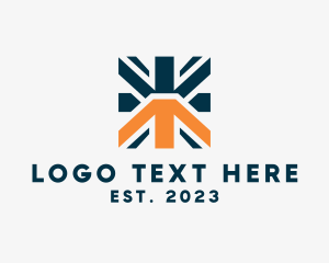 Digital Marketing - Marketing Growth Arrow logo design