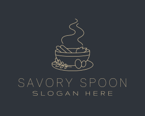 Soup - Soup Bowl Restaurant logo design