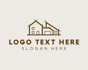 Logistic Hub - Housing Design Architecture logo design