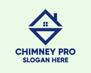 Chimney - Diamond Real Estate logo design