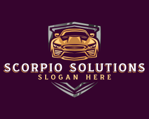 Sports Car Garage logo design