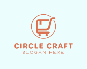 Book Shopping Cart  logo design