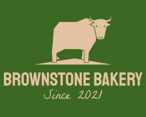 Brown - Brown Farm Cow logo design