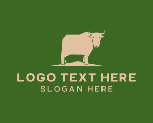 Brown - Brown Farm Cow logo design