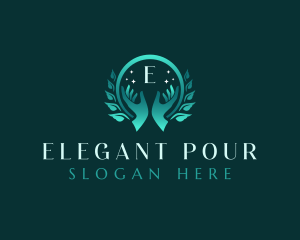 Elegant Hand Therapy logo design