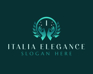 Elegant Hand Therapy logo design