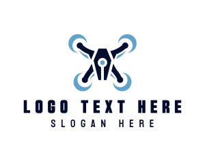 Logistics - Drone Videography Production logo design
