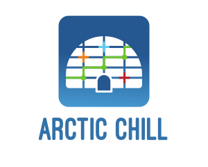 Arctic Snow Igloo logo design