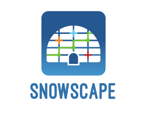 Snow - Arctic Snow Igloo logo design