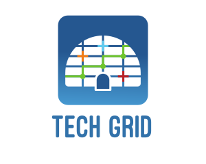 Grid - Arctic Snow Igloo logo design